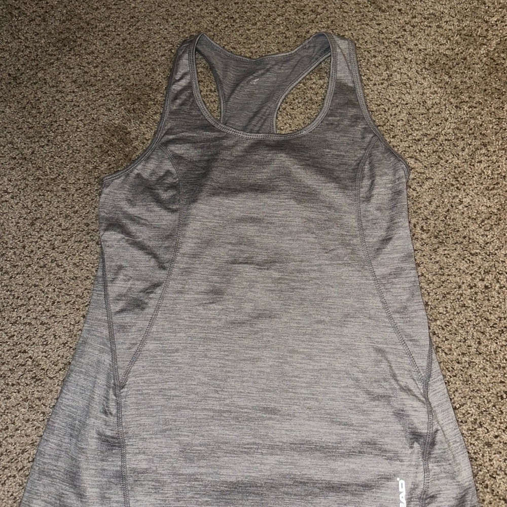 Athletic Gray Tank Top